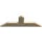 Ekena Millwork Portland Rough Sawn Timber Gable Bracket, Douglas Fir, 48"W x 16"H x 2"D x 6"F, 8/12 Pitch GBW048X16X0206POR00RDF - alternate 2